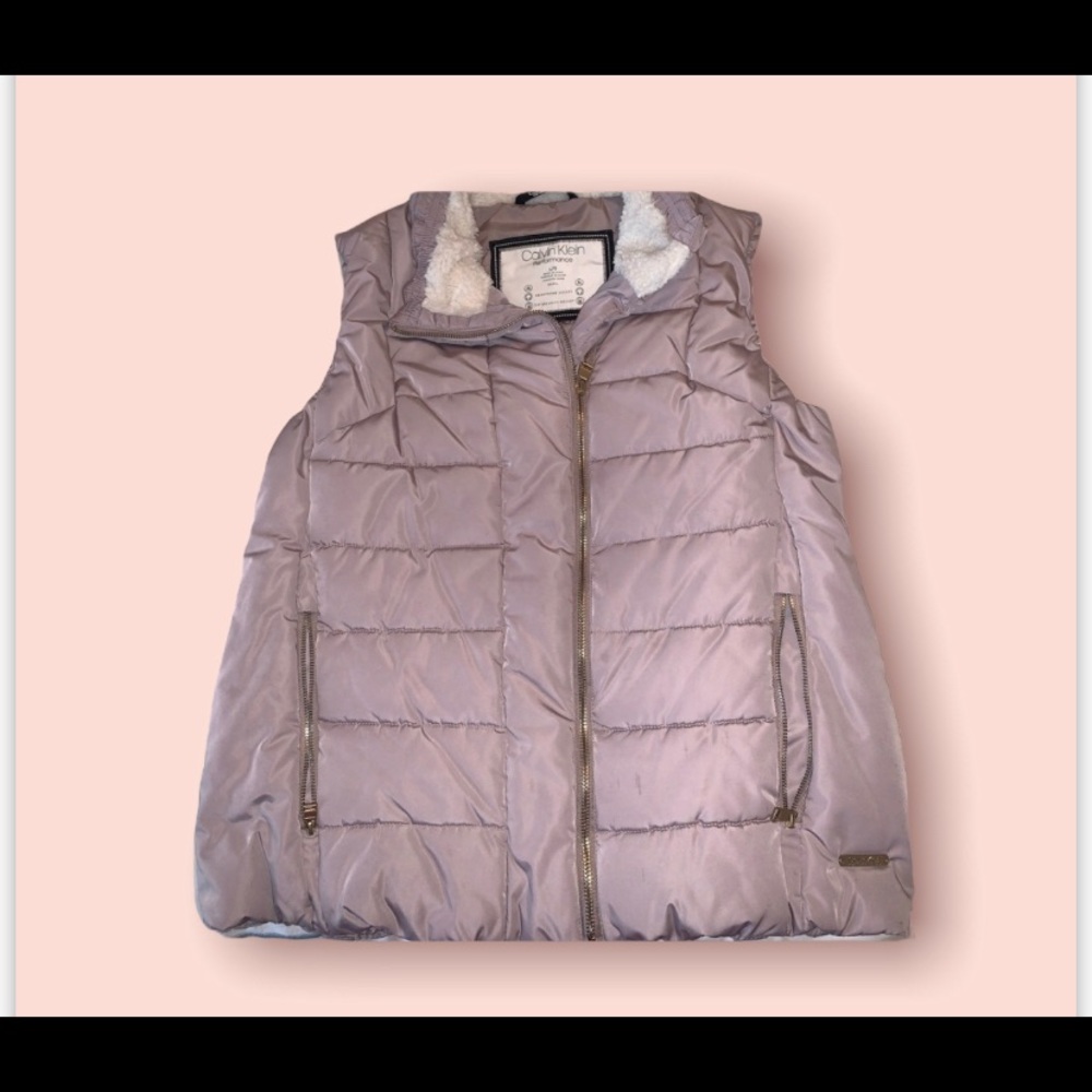 Purple/gray Calvin Klein vest
